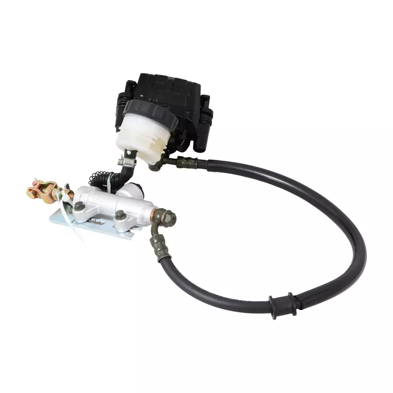 عکس 0 پمپ ترمز عقب و وسط ان ای NA 180 با شلنگ کامل اصلی