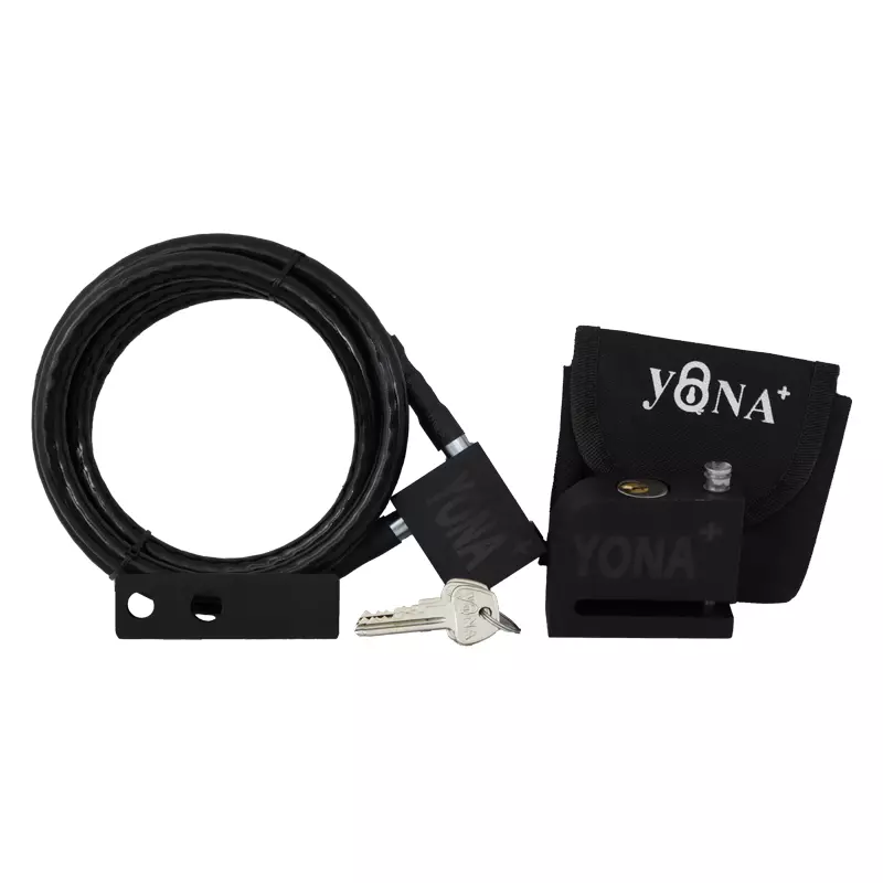 عکس 0 قفل دیسک و تسمه ای یونا کمبو تک کلید پیم نازک