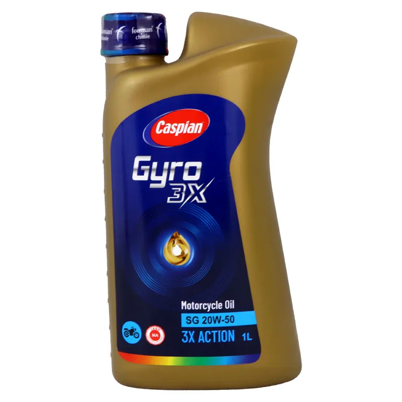 عکس 0 روغن 20-50 حجم 1 لیتری JASO MA - SG جیرو کاسپین